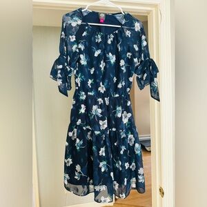 Vince Camuto floral dress size 2.